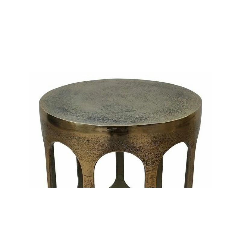 RICHMOND stolik DU PONT szczotkowane      złoto