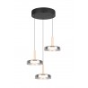 Trio Lampa wisząca LED nowoczesna CELESTE 354930332 czarny