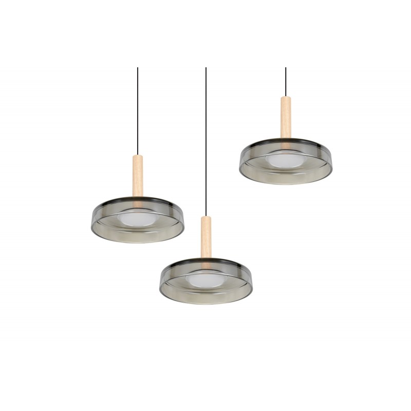 Trio Lampa wisząca LED nowoczesna CELESTE 354930332 czarny