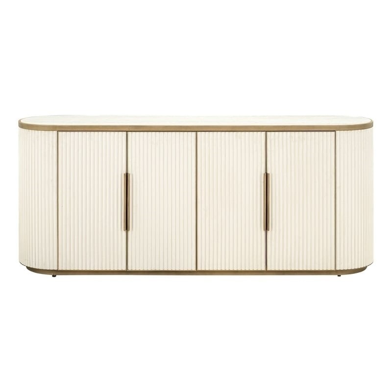 Richmond Komoda Tivoli Biała - 4          Drzwiowa