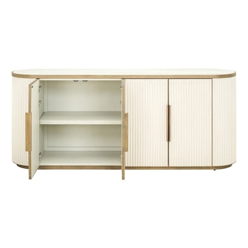 Richmond Komoda Tivoli Biała - 4          Drzwiowa