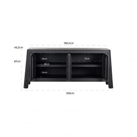 Richmond Komoda Baccarat - 4 Drzwiowa