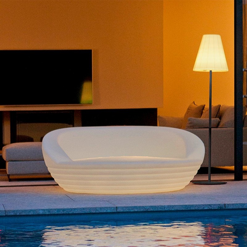 New Garden Sofa Formentera Cable Biała