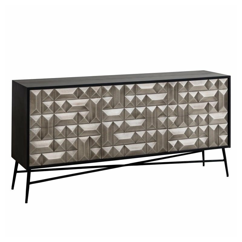 Richmond Komoda Tetro Srebrna