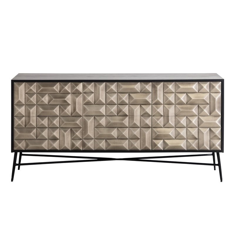 Richmond Komoda Tetro Srebrna