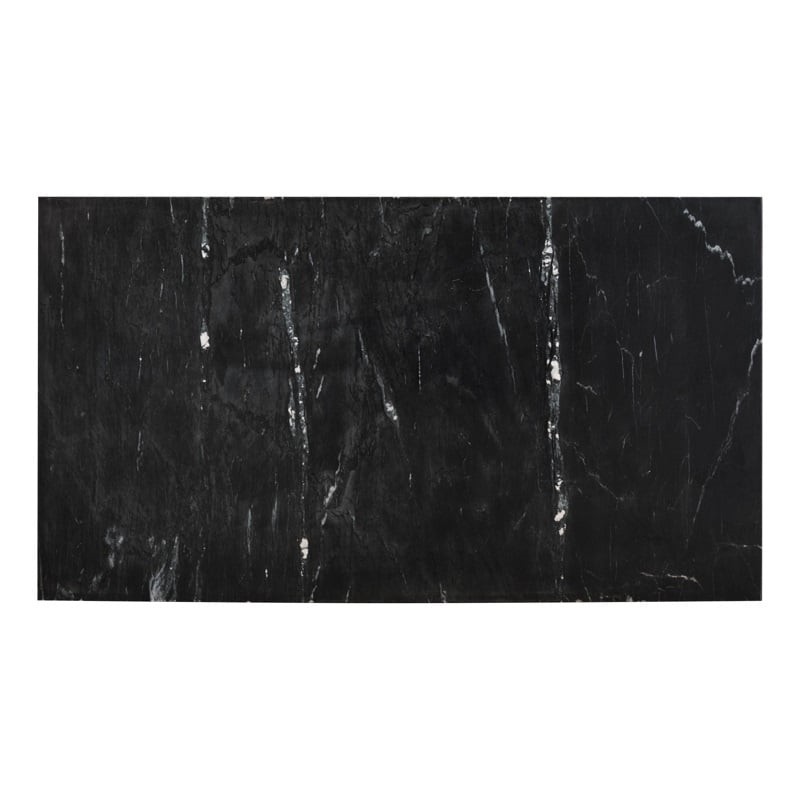 Richmond Komoda Finsbury 101 Cm -         Mosiądz, Szkło, Marmur, Mdf