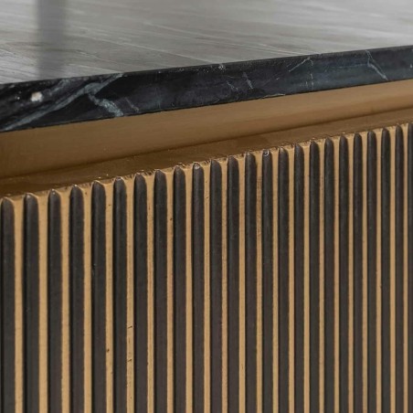 Richmond Szafka Rtv Ironville – Marmur, Metal, Mdf, Sklejka Brzozowa