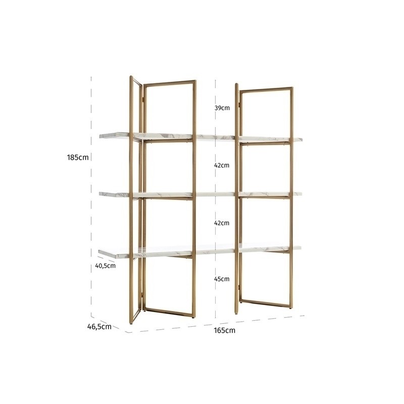 Richmond Szafa Ścienna Lagrand - 3 Półki