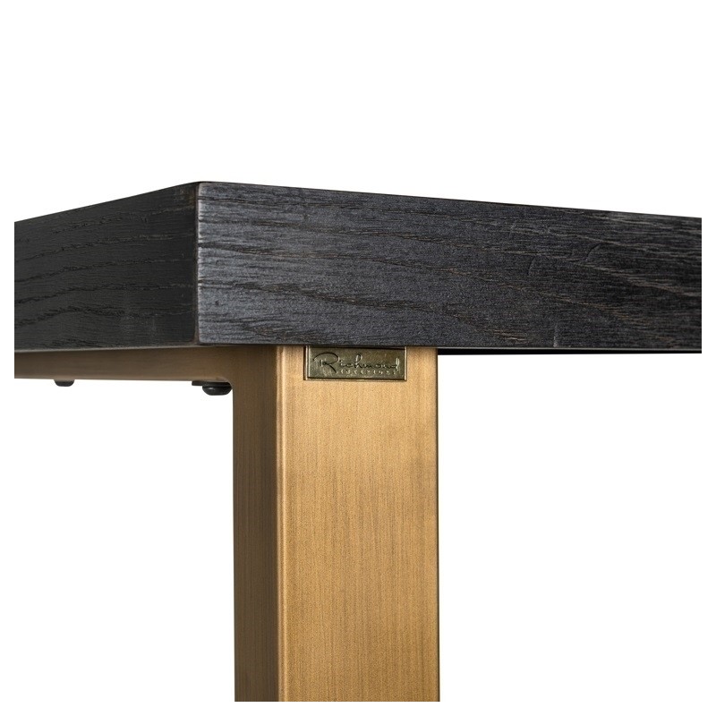 Richmond Stół Barowy Blackbone Brass