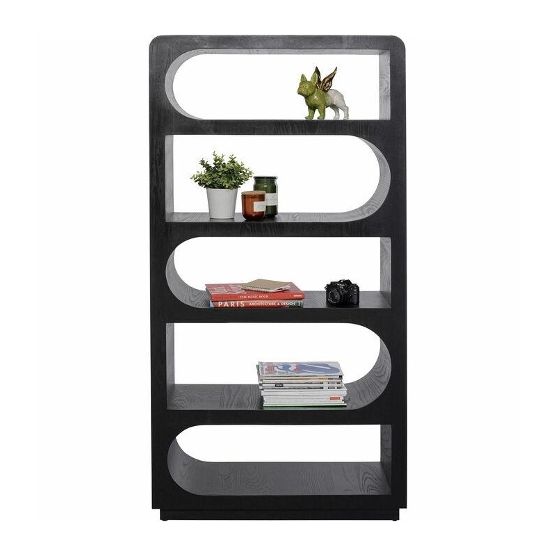 Kare Regał Forma 90X180 Cm Czarny