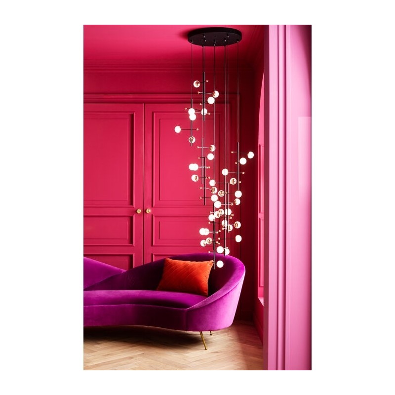 Kare Lampa Wisząca Trapez 280