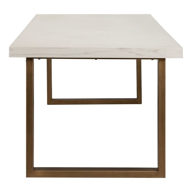 Richmond Stół Jadalniany Whitebone Brass 235