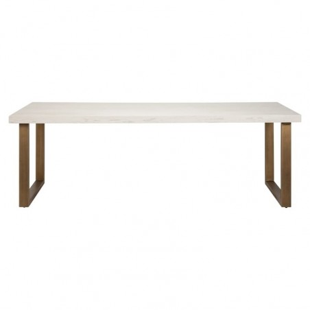 Richmond Stół Jadalniany Whitebone Brass 235