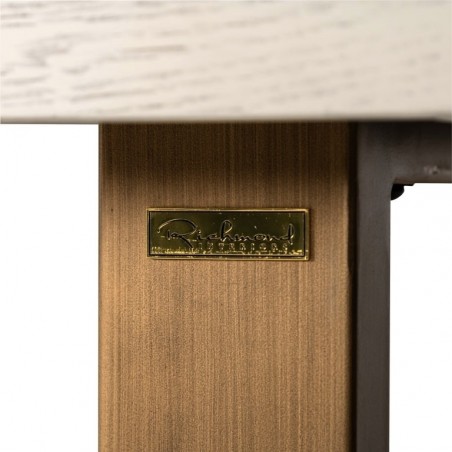 Richmond Stół Jadalniany Whitebone Brass 235