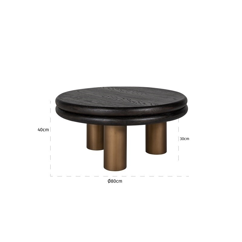 Richmond Stolik Kawowy Macaron 80