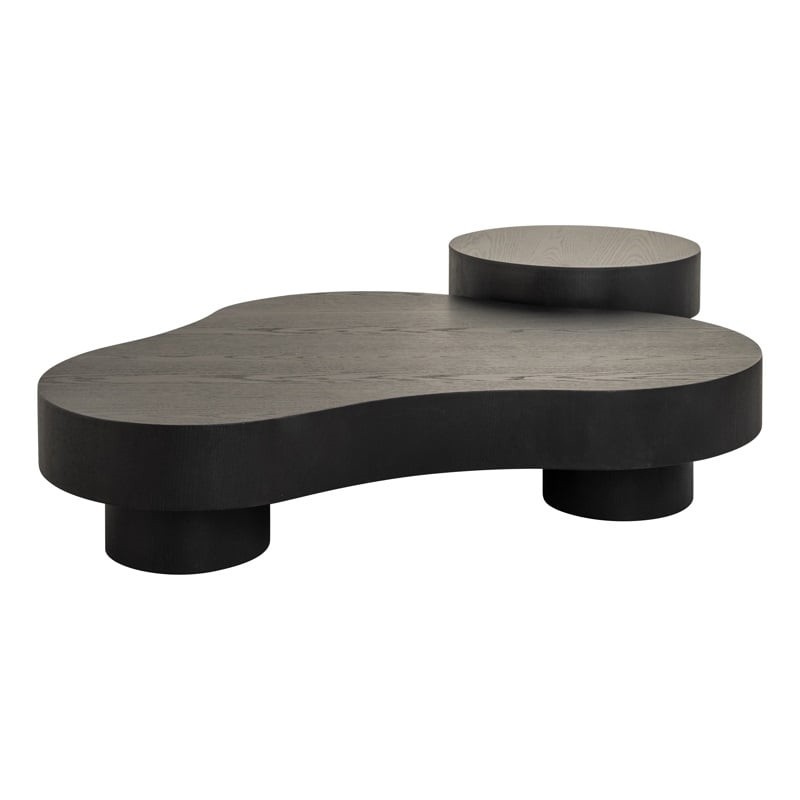 Richmond Zestaw Stolików Kawowych Bogor   Ciemnobrązowy