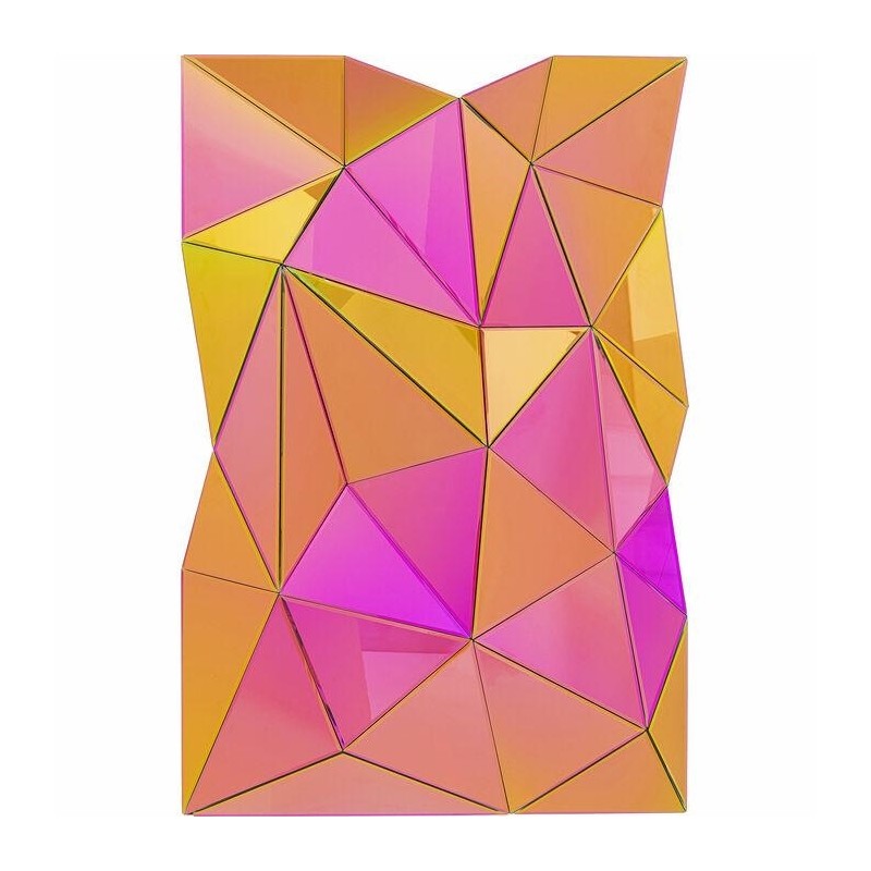 Kare Lustro Ścienne Prisma Color 120X80   Cm