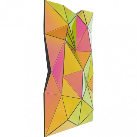 Kare Lustro Ścienne Prisma Color 120X80   Cm