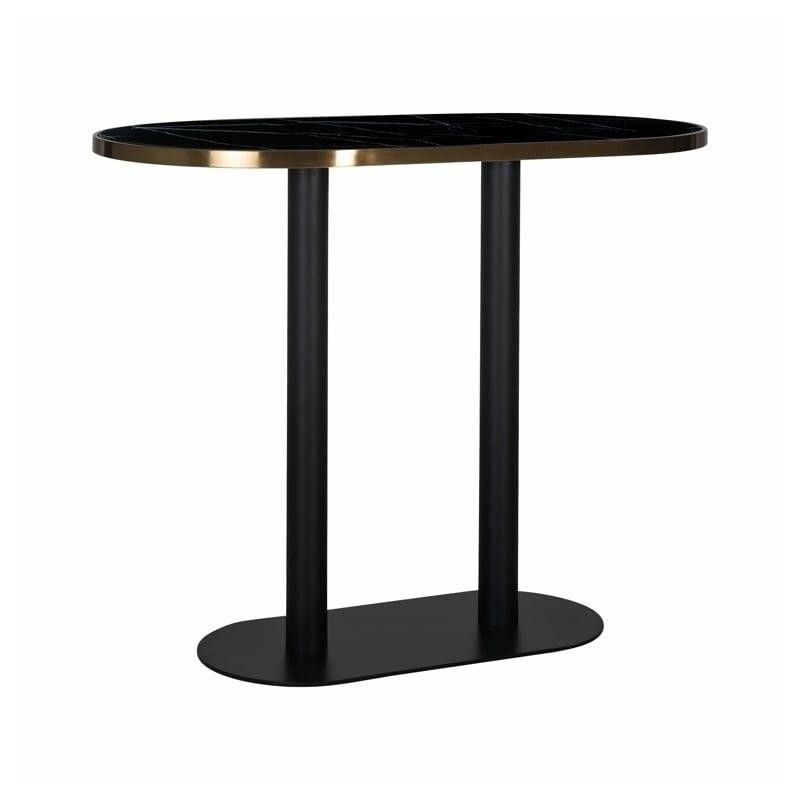 Richmond Stolik Barowy Zenza Czarny