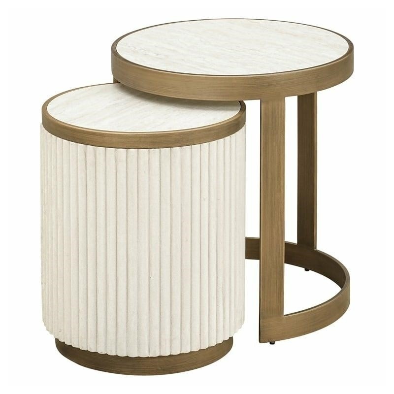 Richmond Zestaw Stolików Tivoli Biały