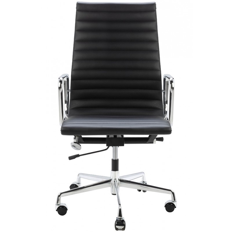 Fotel Biurowy Aeron Prestige Plus Chrom  - Skóra Naturalna, Aluminium