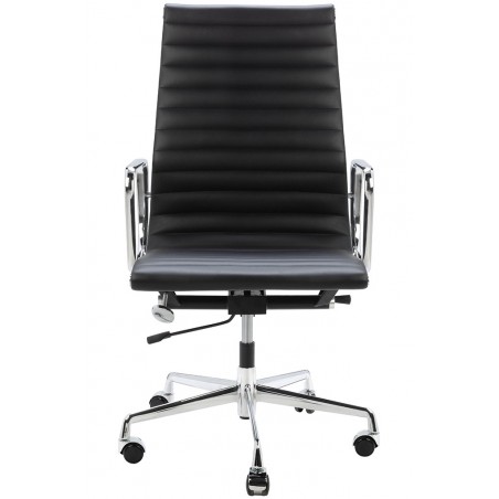 Fotel Biurowy Aeron Prestige Plus Chrom  - Skóra Naturalna, Aluminium