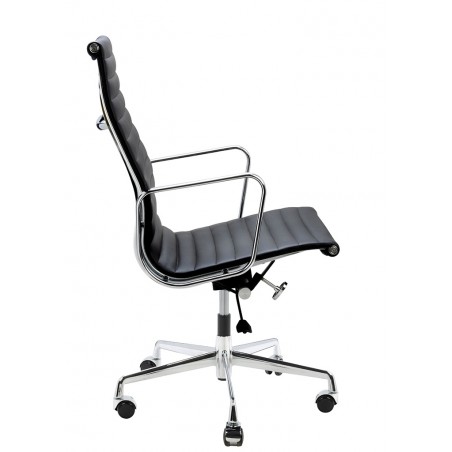 Fotel Biurowy Aeron Prestige Plus Chrom  - Skóra Naturalna, Aluminium