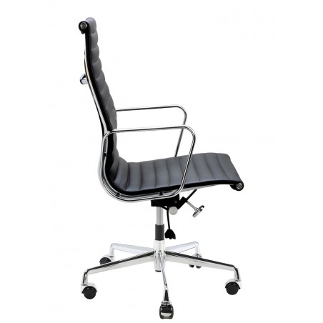 Fotel Biurowy Aeron Prestige Plus Chrom  - Skóra Naturalna, Aluminium