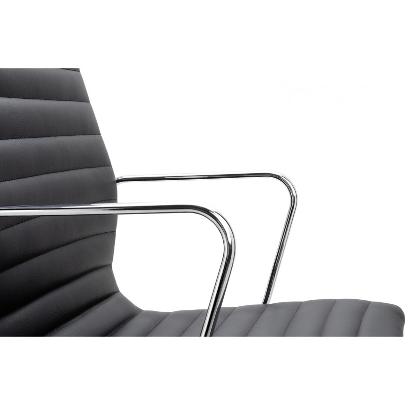 Fotel Biurowy Aeron Prestige Plus Chrom  - Skóra Naturalna, Aluminium