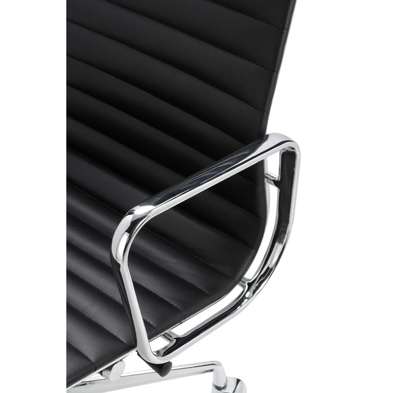 Fotel Biurowy Aeron Prestige Plus Chrom  - Skóra Naturalna, Aluminium