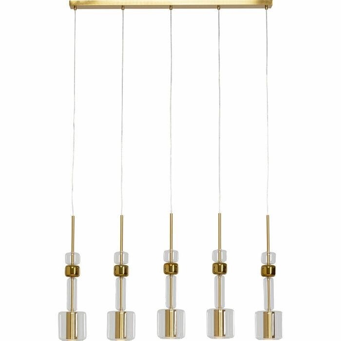 Kare Lampa Wisząca Candy Bar 103 Złota