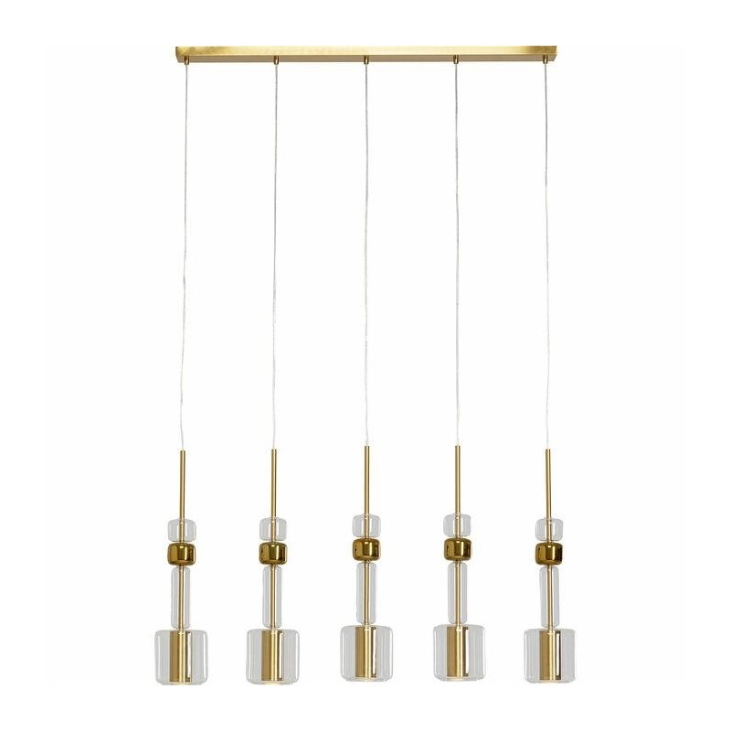 Kare Lampa Wisząca Candy Bar 103 Złota