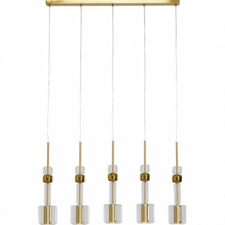 Kare Lampa Wisząca Candy Bar 103 Złota