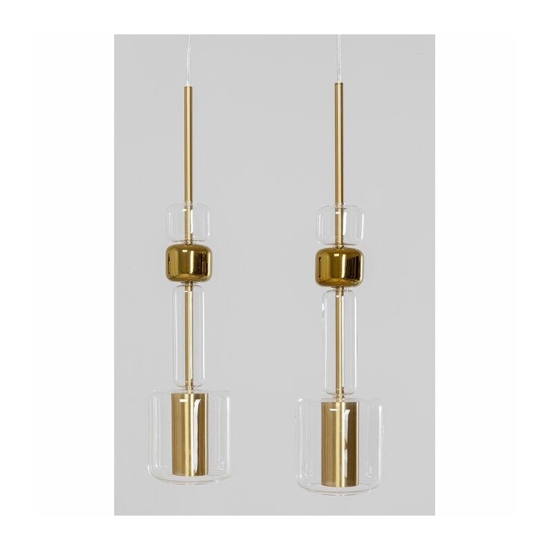 Kare Lampa Wisząca Candy Bar 103 Złota