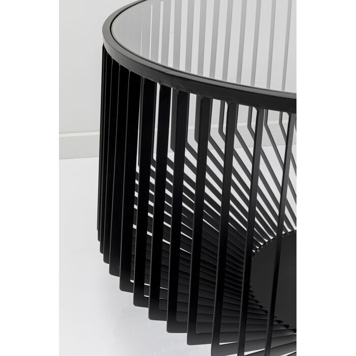 Kare Stolik Kawowy Corinne 80 Czarny