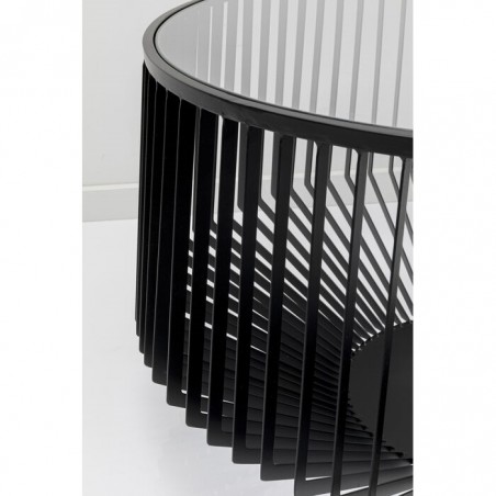 Kare Stolik Kawowy Corinne 80 Czarny