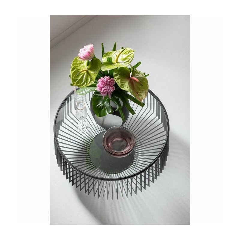 Kare Stolik Kawowy Corinne 80 Czarny