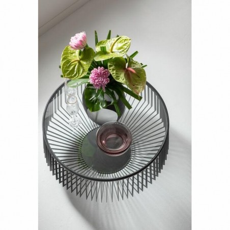 Kare Stolik Kawowy Corinne 80 Czarny