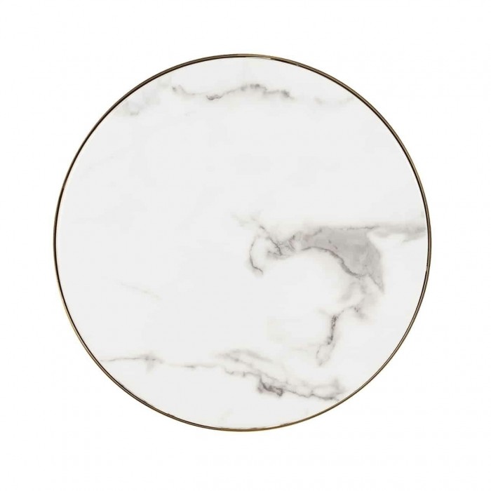 Richmond Stolik Odin 45 Cm Złoty - Mdf, Stal...