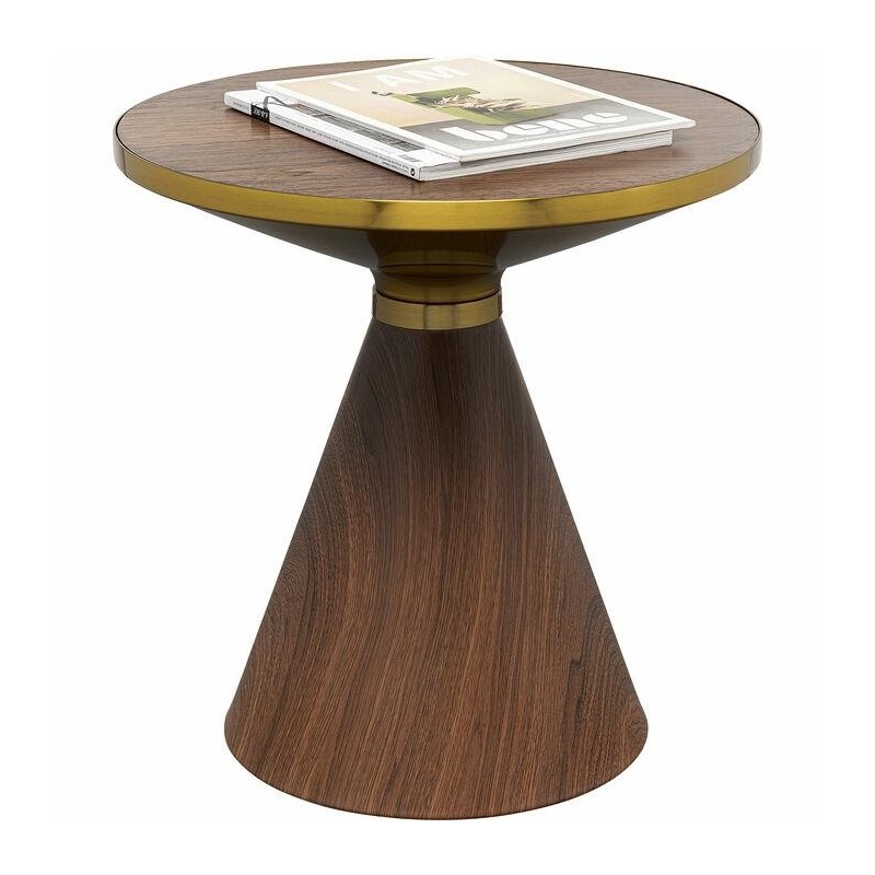 Kare Stolik Kawowy Cono Walnut 50