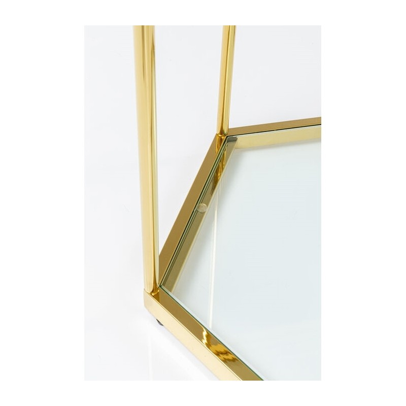 Kare Stolik Comb Gold 55 Złoty