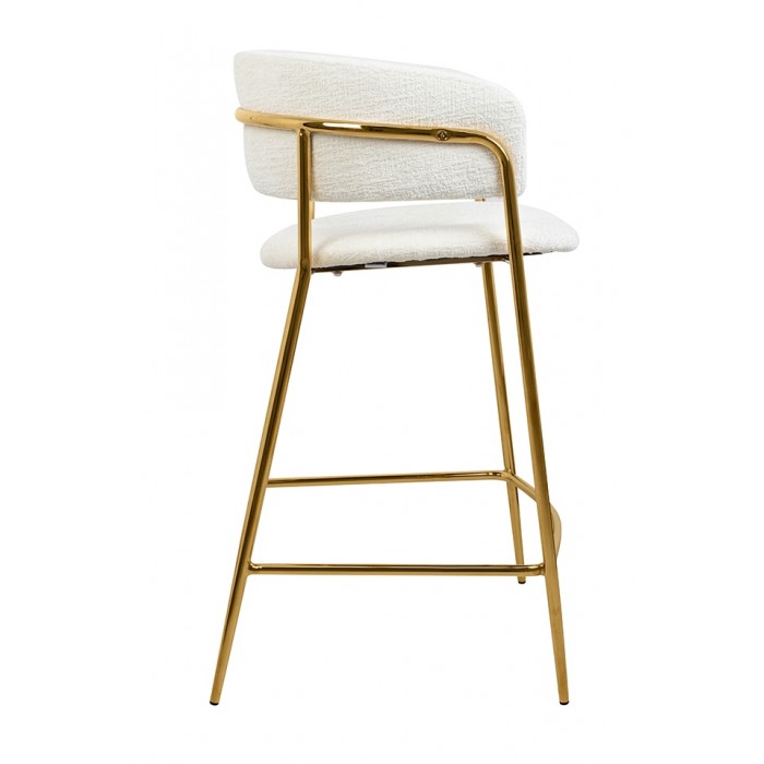 Krzesło Barowe Delta 65 Białe