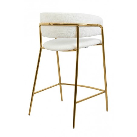 Krzesło Barowe Delta 65 Białe