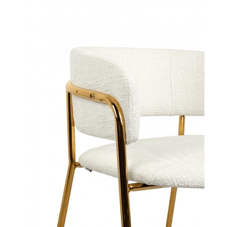 Krzesło Barowe Delta 65 Białe