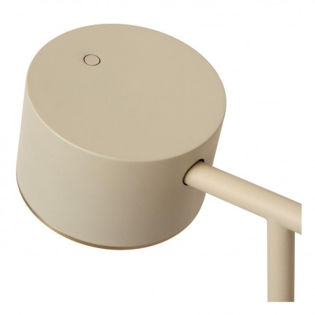 Lucide Lampa Podłogowa Gian 44717/08/41 Szary I Odcienie Szarości