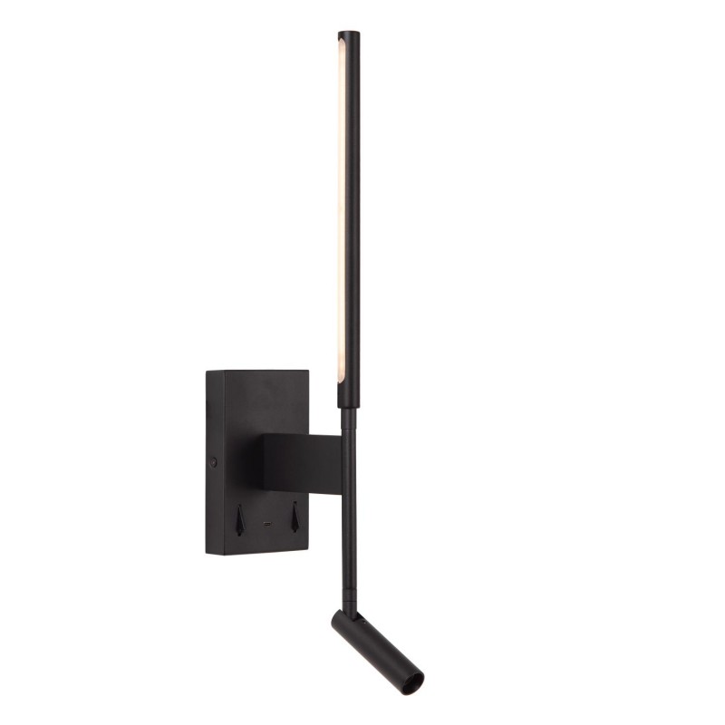 Lucide Kinkiet Finan 68210/09/30 Czarny