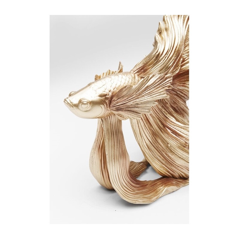 Kare Dekoracja Betta Fish S Złota