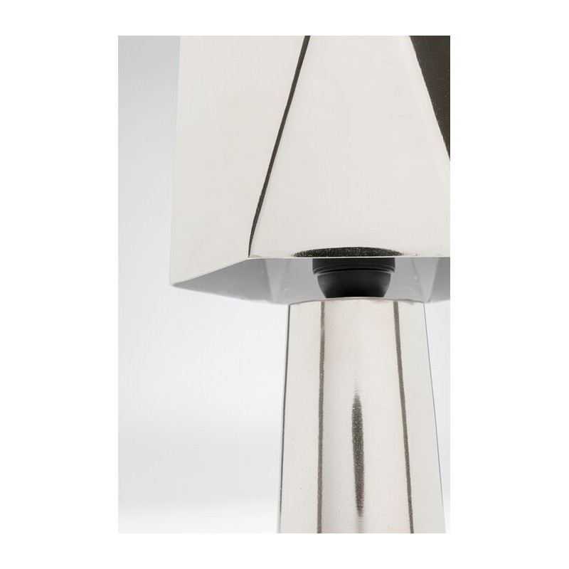 Kare Lampa Stołowa Martha 38 Srebrna