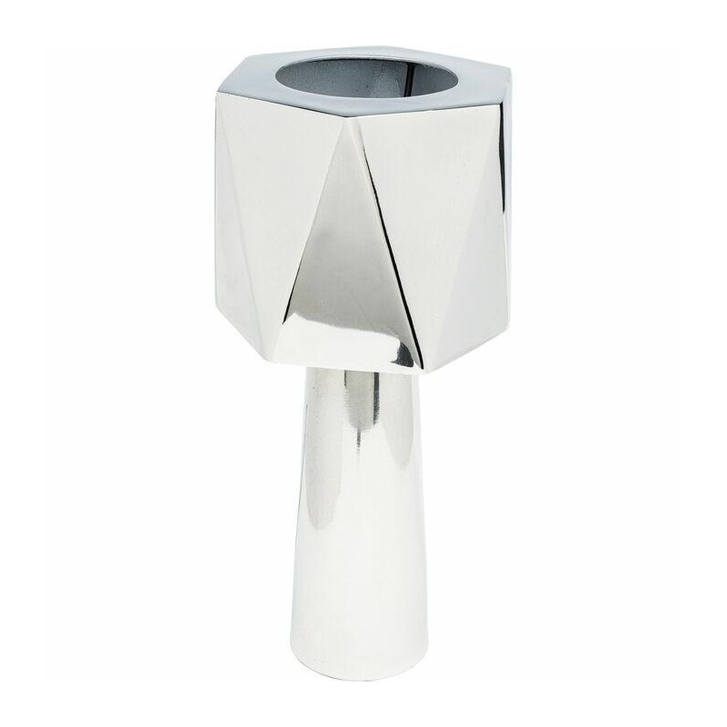 Kare Lampa Stołowa Martha 38 Srebrna