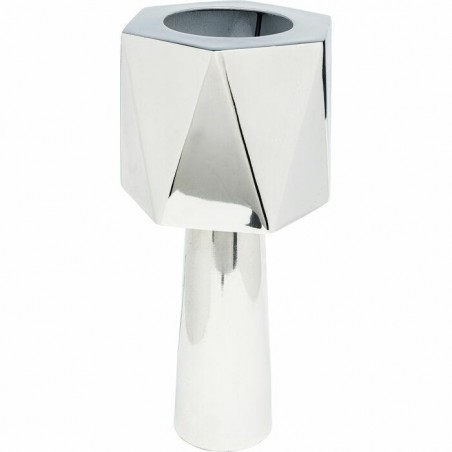 Kare Lampa Stołowa Martha 38 Srebrna